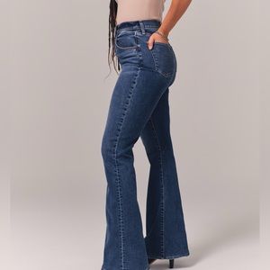 Abercrombie Ultra High Rise Flare Jeans